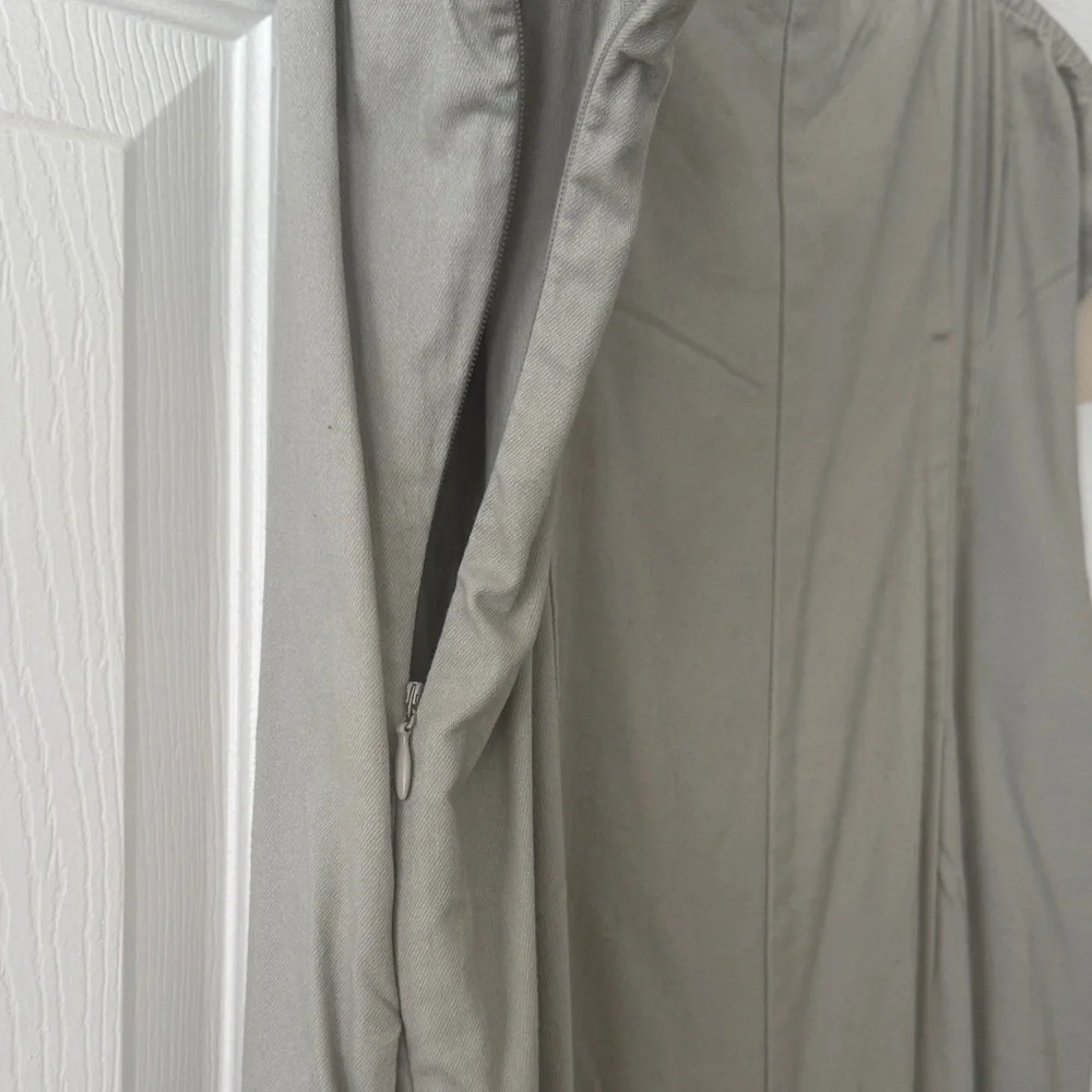 Universal Thread Gray Straight Leg Jumpsuit - Picture 4 of 4